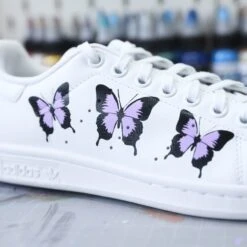 Papillons - Stan Smith Custom -Sneakers Boutique 5L4A1593