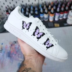 Papillons - Stan Smith Custom -Sneakers Boutique 5L4A1594