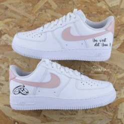 On S'est Dit Oui (couleur Au Choix) - Air Force 1 Custom 11 On S'est Dit Oui (couleur Au Choix) - Air Force 1 Custom -Sneakers Boutique 5L4A1698copie