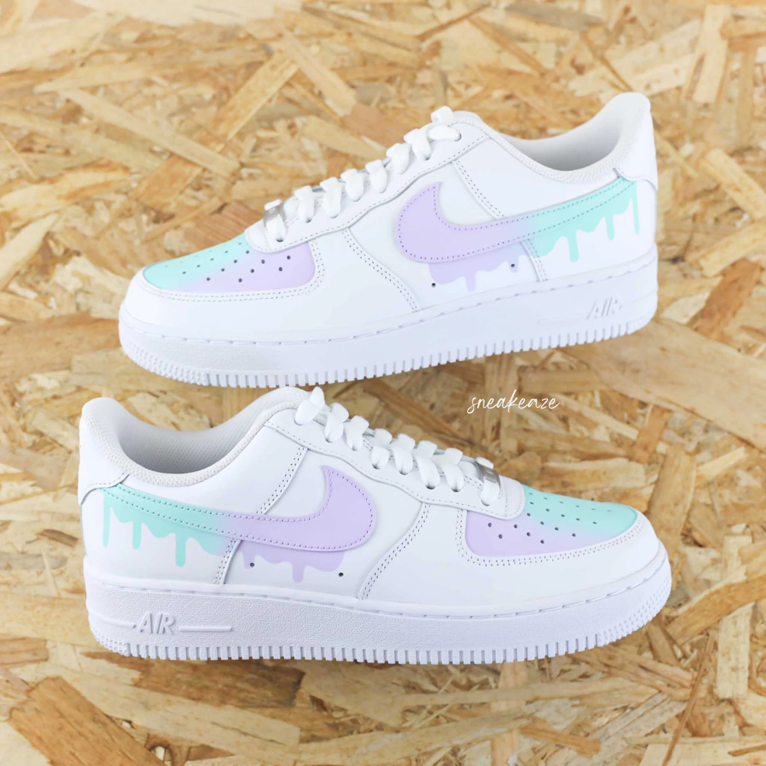 Pastel Drip - Air Force 1 Custom 6 Pastel Drip - Air Force 1 Custom - Image 4