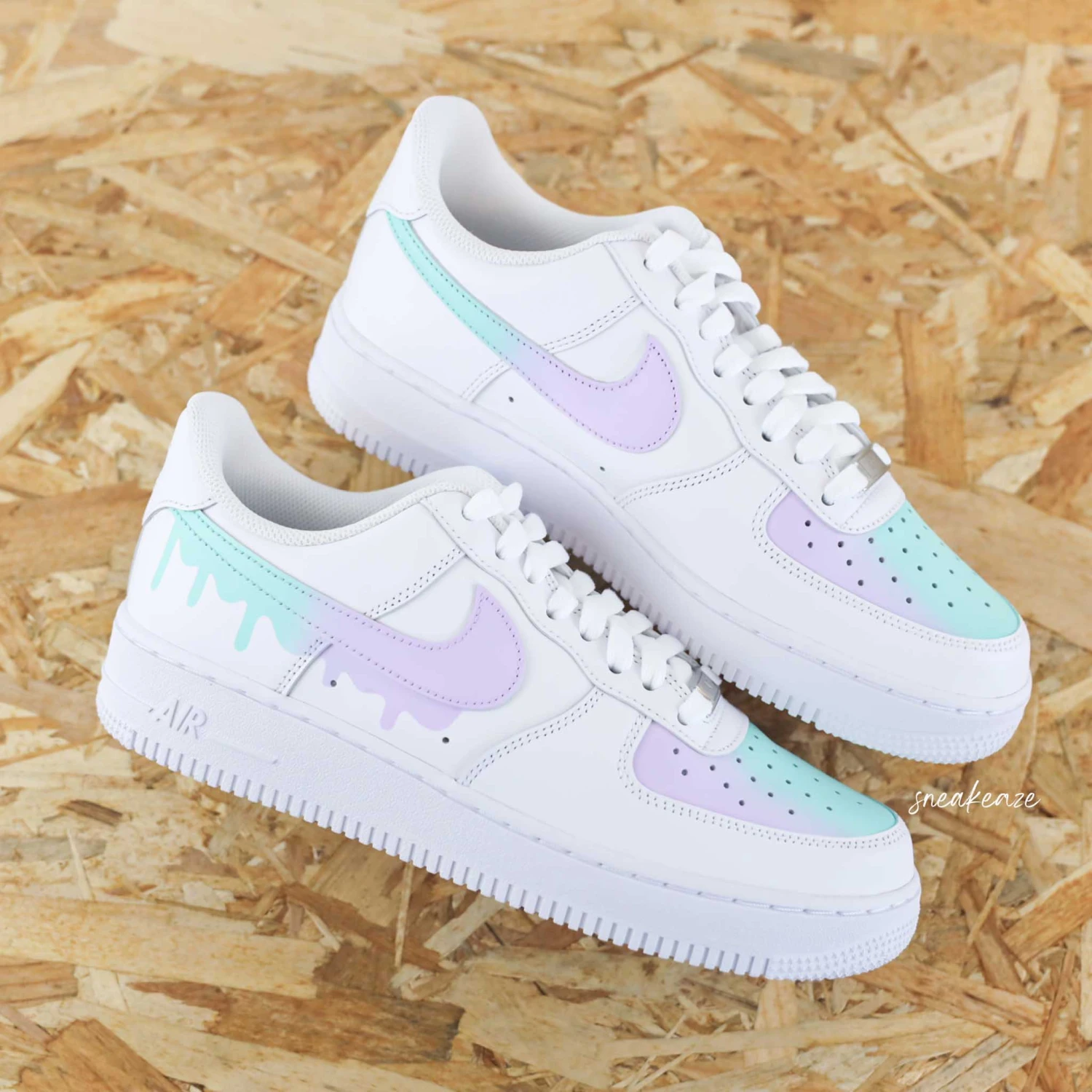Pastel Drip - Air Force 1 Custom 4 Pastel Drip - Air Force 1 Custom - Image 2