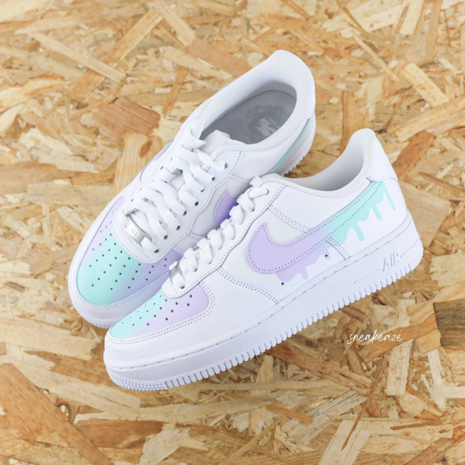 Pastel Drip - Air Force 1 Custom 3 Pastel Drip - Air Force 1 Custom