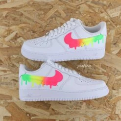 Drip Fluo - Air Force 1 Custom