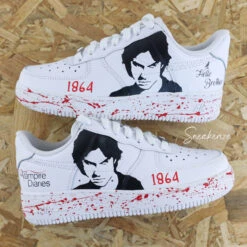Damon Vampire Diaries - Air Force 1 Custom -Sneakers Boutique 5L4A1805copie f5a1b33a 1c7b 4947 929c 207650601331