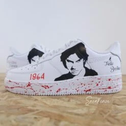 Damon Vampire Diaries - Air Force 1 Custom -Sneakers Boutique 5L4A1807copie