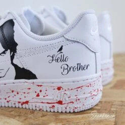 Damon Vampire Diaries - Air Force 1 Custom -Sneakers Boutique 5L4A1809copie