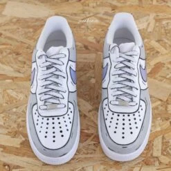 Holographic Sketch - Air Force 1 Custom -Sneakers Boutique 5L4A1821copie