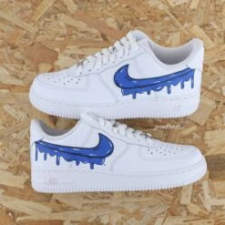 Cartoon Drip (couleur Au Choix) - Air Force 1 Custom -Sneakers Boutique 5L4A1858copie
