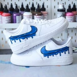 Cartoon Drip (couleur Au Choix) - Air Force 1 Custom -Sneakers Boutique 5L4A1862