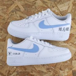 Mr & Mrs (couleur Au Choix) - Air Force 1 Custom 8 Mr & Mrs (couleur Au Choix) - Air Force 1 Custom -Sneakers Boutique 5L4A1898 2copie