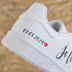 Oui, Je Le Veux ! - Stan Smith Custom -Sneakers Boutique 5L4A1898copie