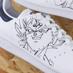 Vegeta - Stan Smith Custom -Sneakers Boutique 5L4A1936copie