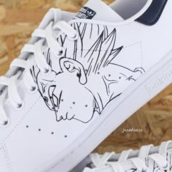 Vegeta - Stan Smith Custom -Sneakers Boutique 5L4A1937copie