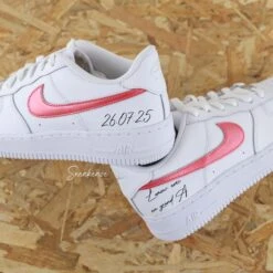 L'amour Avec Un Grand A - Air Force 1 Custom -Sneakers Boutique 5L4A1981copief