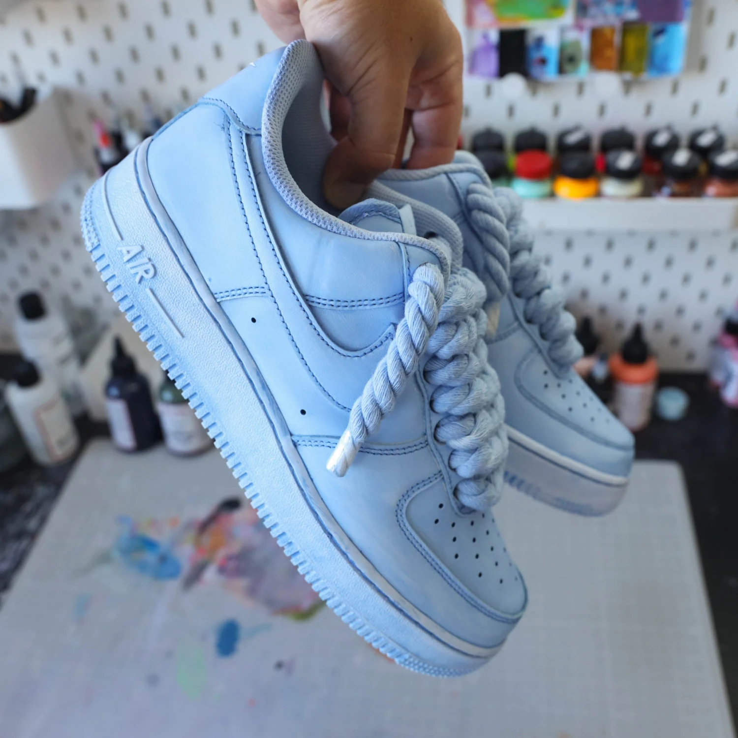 UNC Rope Laces - Air Force 1 Custom 7 UNC Rope Laces - Air Force 1 Custom - Image 5
