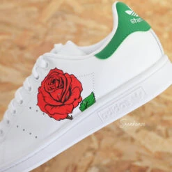 Rose - Stan Smith Custom -Sneakers Boutique 5L4A2054copie