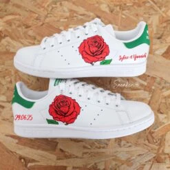 Rose - Stan Smith Custom Mariage -Sneakers Boutique 5L4A2055copieraustila