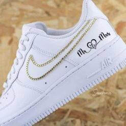 Strass Doré - Air Force 1 Custom Mariage 8 Strass Doré - Air Force 1 Custom Mariage -Sneakers Boutique 5L4A2058copieff2