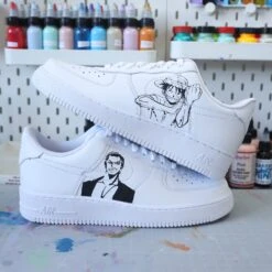 Zoro & Luffy One Piece - Air Force 1 Custom -Sneakers Boutique 5L4A2091 2