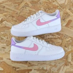 Arrière & Swoosh Dégradé (couleur Au Choix) - Air Force 1 Custom -Sneakers Boutique 5L4A2146copie