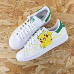 Pikachu - Stan Smith Custom -Sneakers Boutique 5L4A2152copie