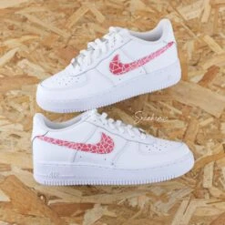 Metallic Pink - Air Force 1 Custom -Sneakers Boutique 5L4A2158copie