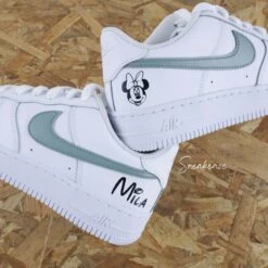 Minnie Prénom (couleur Au Choix) - Air Force 1 Custom