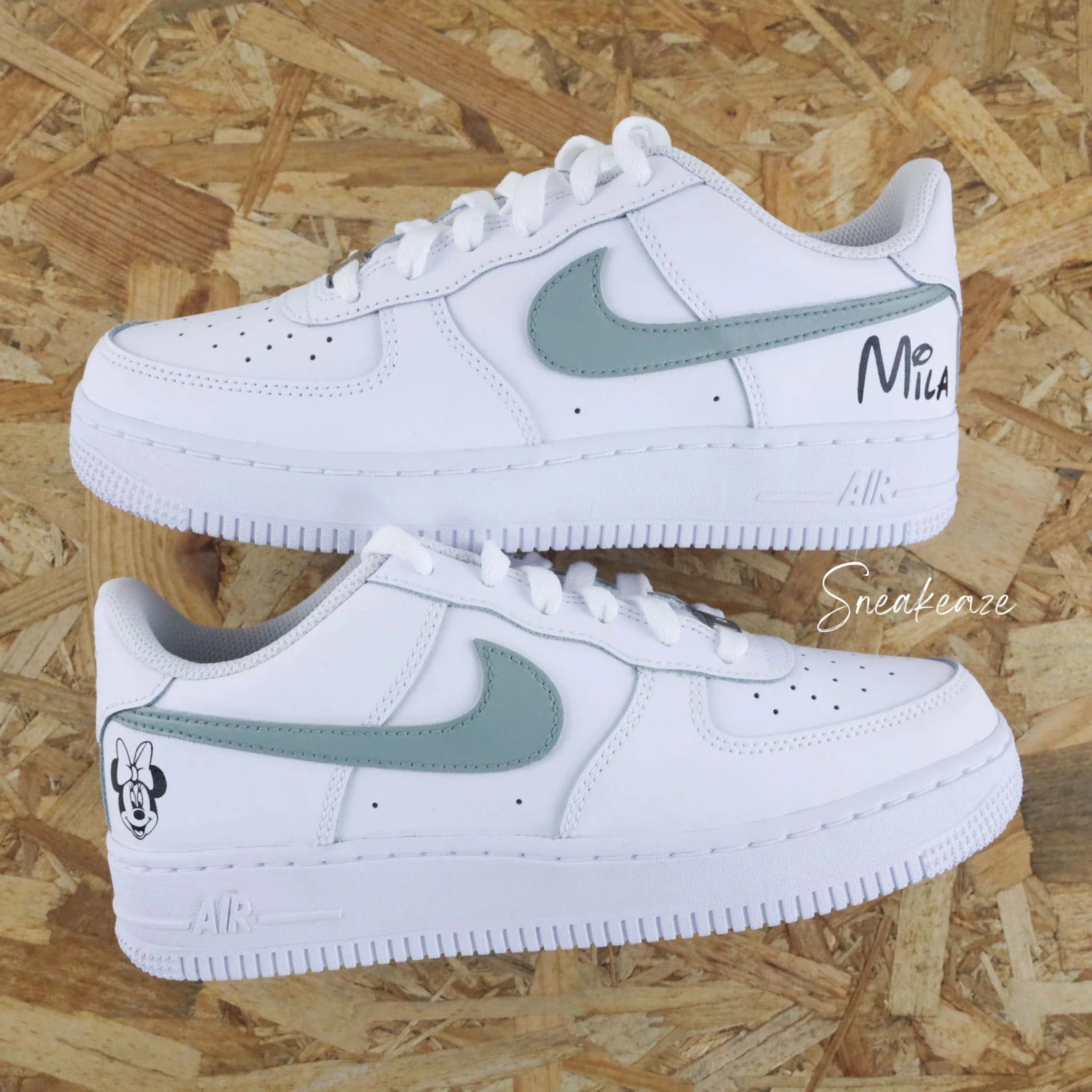 Minnie Prénom (couleur Au Choix) - Air Force 1 Custom 6 Minnie Prénom (couleur Au Choix) - Air Force 1 Custom - Image 4