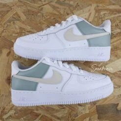 Color Block Beige Vert De Gris - Air Force 1 Custom 14 Color Block Beige Vert De Gris - Air Force 1 Custom -Sneakers Boutique 5L4A2298copie 6257e579 77f8 4ea6 8a61 bbd806102d01 2