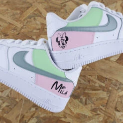 Minnie Color Block - Air Force 1 Custom -Sneakers Boutique 5L4A22bv58copie