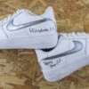 Prénoms Métallisé (couleur Au Choix) - Air Force 1 Custom 1 Prénoms Métallisé (couleur Au Choix) - Air Force 1 Custom -Sneakers Boutique 5L4A2307copie