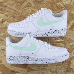 Splash Vert De Gris - Air Force 1 Custom -Sneakers Boutique 5L4A2365codpie 1