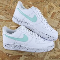 Splash Kaki - Air Force 1 Custom -Sneakers Boutique 5L4A2366copie