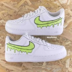 Cartoon Drip (couleur Au Choix) - Air Force 1 Custom -Sneakers Boutique 5L4A2381copie2