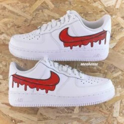 Cartoon Drip (couleur Au Choix) - Air Force 1 Custom -Sneakers Boutique 5L4A2381dcopie3