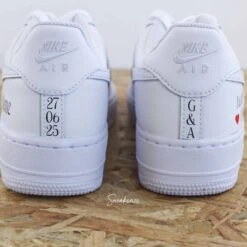 Madame - Air Force 1 Custom Mariage -Sneakers Boutique 5L4A2461copie