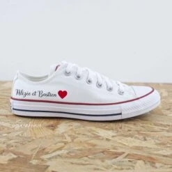 Prénoms Et Date - Converse Custom Mariage 8 Prénoms Et Date - Converse Custom Mariage -Sneakers Boutique 5L4A2504copieLovelyNathalie2