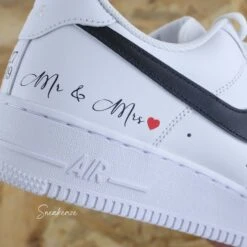 Just Married Noir - Air Force 1 Custom 14 Just Married Noir - Air Force 1 Custom -Sneakers Boutique 5L4A2562copie