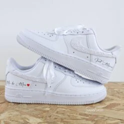 Perles Just Married - Air Force 1 Custom Mariage -Sneakers Boutique 5L4A2569copie