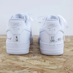 Perles Just Married - Air Force 1 Custom Mariage -Sneakers Boutique 5L4A2570copie