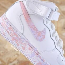 Splash Dégradé - Air Force 1 Mid Custom -Sneakers Boutique 5L4A2719copie