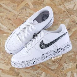 Splash Oreo - Air Force 1 Custom -Sneakers Boutique 5L4A2740copie