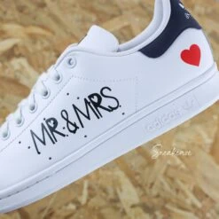 Mr & Mrs Coeur - Stan Smith Custom 14 Mr & Mrs Coeur - Stan Smith Custom -Sneakers Boutique 5L4A2754copie
