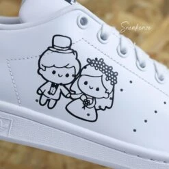 Mr & Mrs Coeur - Stan Smith Custom 15 Mr & Mrs Coeur - Stan Smith Custom -Sneakers Boutique 5L4A2757copie