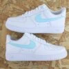 Color Swoosh Aqua - Air Force 1 Custom -Sneakers Boutique 5L4A2760copie