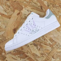 Lavande - Stan Smith Custom -Sneakers Boutique 5L4A2809copie