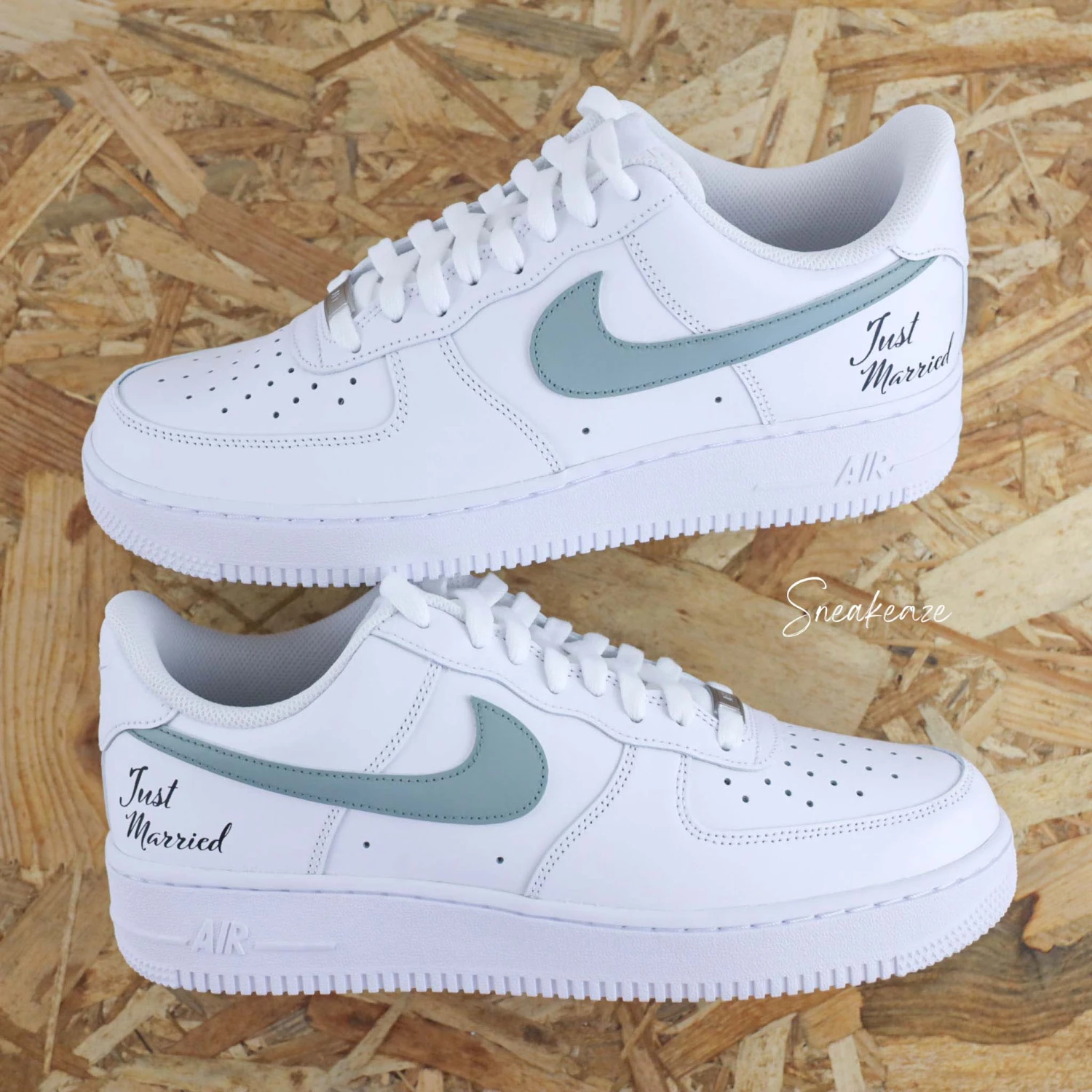 Just Married - Air Force 1 Custom 5 Just Married - Air Force 1 Custom - Image 3
