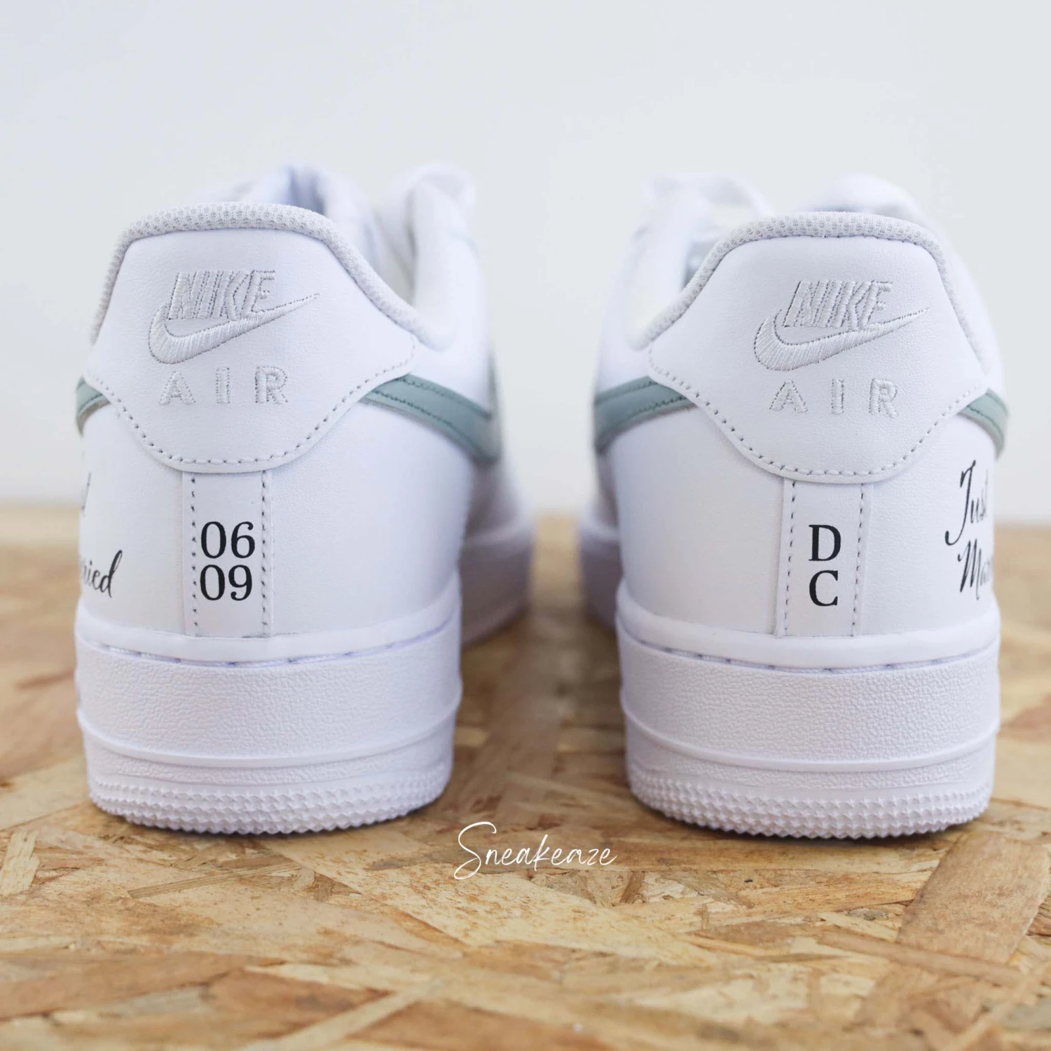 Just Married - Air Force 1 Custom 6 Just Married - Air Force 1 Custom - Image 4