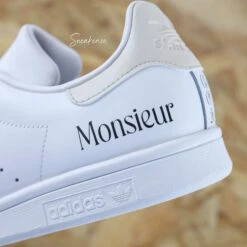 J'ai Dit Oui Beige - Stan Smith Custom Mariage 17 J'ai Dit Oui Beige - Stan Smith Custom Mariage -Sneakers Boutique 5L4A2931copie