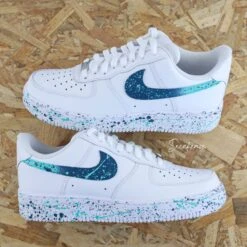 Splash Dégradé - Air Force 1 Custom -Sneakers Boutique 5L4A2953copie 1